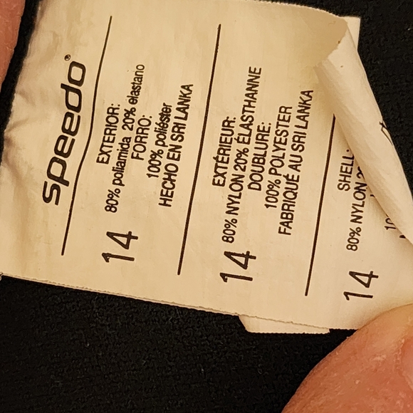 Speedo Womens Ultraback One Piece Swimsuit Purple/Black Animal Print - Picture 3 of 4